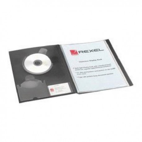 Rexel Clearview Display Book 24 Pckt A4