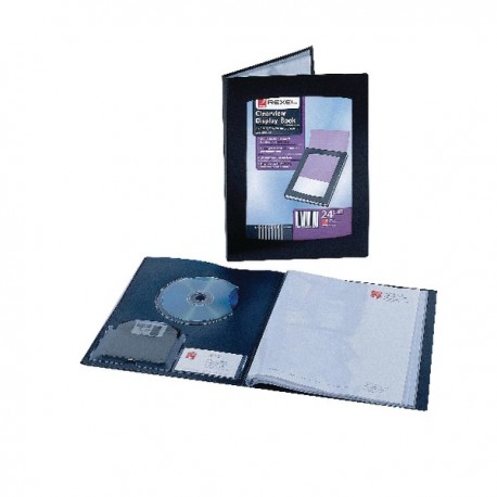Rexel Clearview Display Book 24 Pckt A3