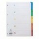 Concord Index 1-5 A4 White Multi Tab