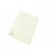 White A4 1-10 Index Dividers