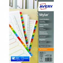 Avery A-Z 26-Pt Divider A4 Bright White