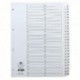 Concord A4 Index 1-50 Board Clear Tabs