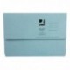 Blue Document Wallet 220gsm