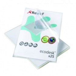 Rexel Ecodesk L Cut Flush Folder A4 Pk25