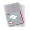 Rexel Nyrex Twin Wallet A4 Clear Pk25