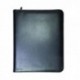Monolith Zip Leather Ring Binder A4 Blck