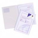 Snopake TwinFile A4 Clear Pk5