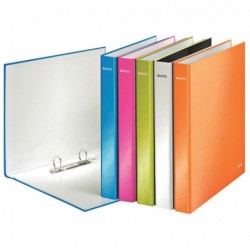 Leitz WOW A4+ 2D Binder 25mm Asstd Pk10