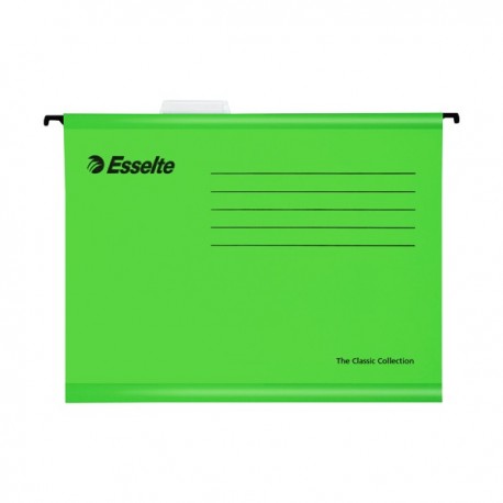 Esselte Cl/Eco A4 Green Susp Files Pk25