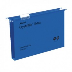Rexel Crystalfile Ex Suspsn File Blu P25