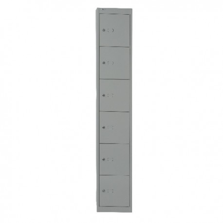 FF Bisley 6Dr Locker D457mm Goose Grey