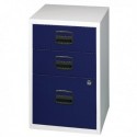 FF Bisley 3 Drw Filer Grey Blue