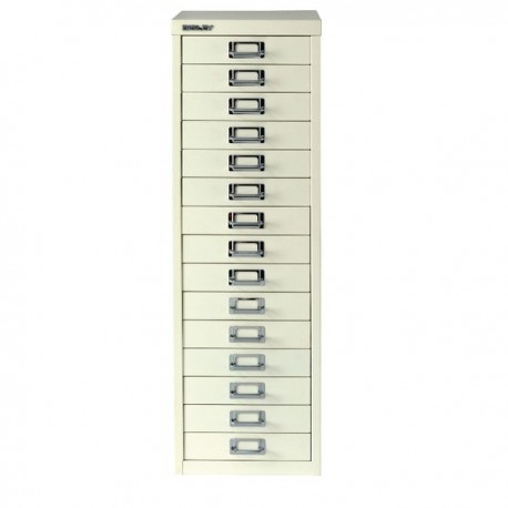 FF Bisley 15Drw A4 Multidrawer White