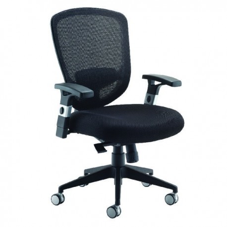 FF LEXI ARISTA MESH HB TASK CHAIR BLACK