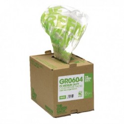 Green Sack Clr Refuse Bag Dispenser Pk75