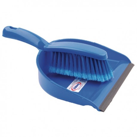 Blue Dustpan and Brush Set 102940BU