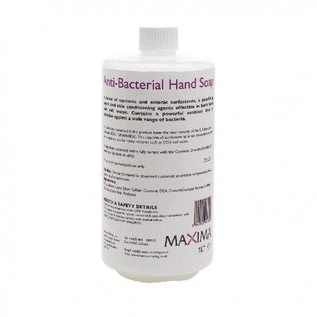 Hand Soap Unperf Bactericidal 1Ltr Pk2