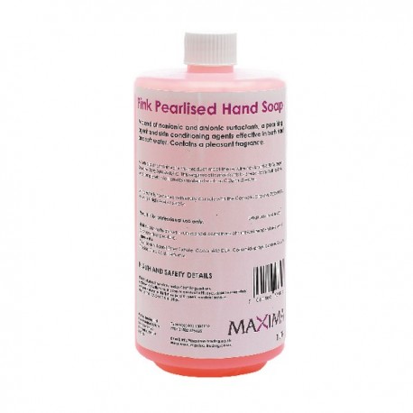Hand Soap Pink 1 Litre KSEMAXPS1 Pk2