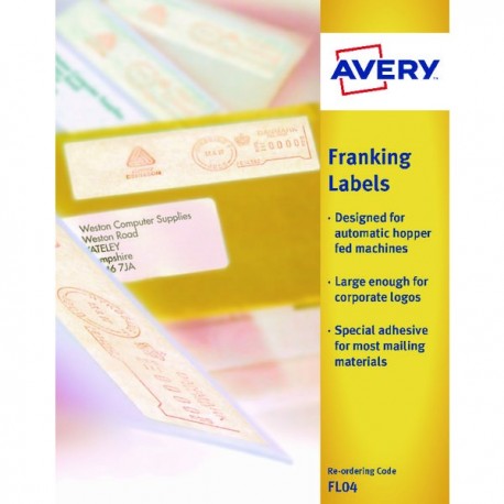 Avery FL04 QuickDRY Frank Labels Pk1000