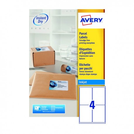 Avery J8169-100 QuickDRY Inkj Label P400