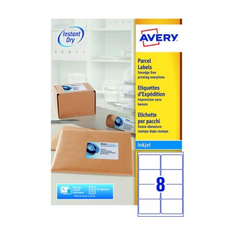 Avery J8165-100 QuickDRY Inkj Label P800