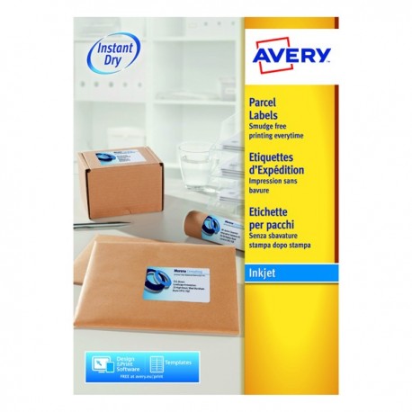 Avery J8167-100 QuickDRY Inkj Label P100