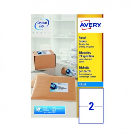 Avery J8168-100 QuickDRY Inkj Label P200