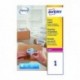 Avery L7167-250 Jam-Free Labels Wht P250