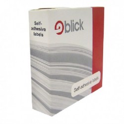 Blick Dispenser Label 19mm Red Pk1280