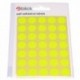 Blick Flourescent Labels 13mm Yllw P2800