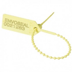 Security Yellow Numbered Pull Tight Seal