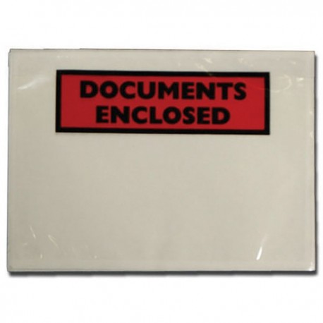A6 Documents Encl Adh Envelopes Pk100