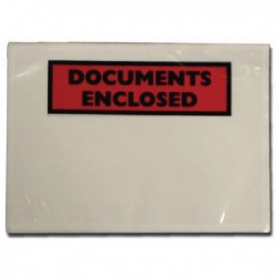 DL Documents Encl Adh Envelopes Pk100