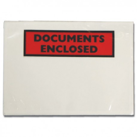 A6 Documents Enclosed Envelopes Pk1000
