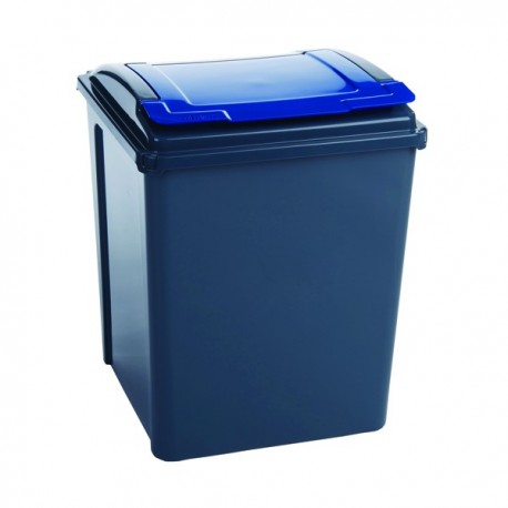 Vfm Grey/Blue Recycling Bin Lid 384290