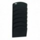 Safco Black 7-Pocket Wall Rack Steel