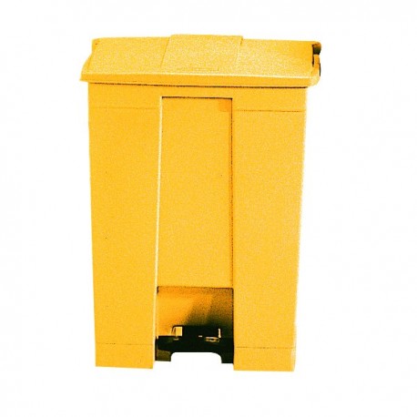Yellow 30.5 Litre Step-On Container