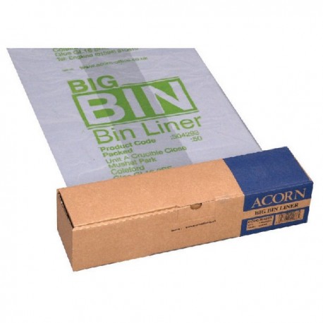 Acorn Twin Bin Heavy Duty Liner Pk50