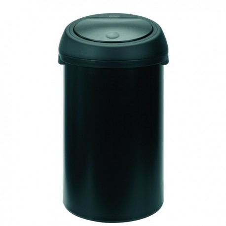 Touch Top Black Waste Bin 60 Ltr 374038