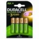 Duracell Rechargeable AA Batteries Pk4