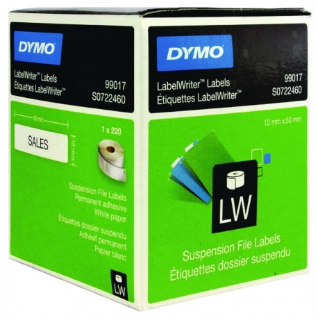 Dymo Suspnsn File Label 50x12 S0722460