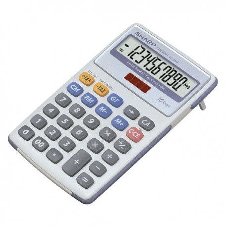 Sharp Semi-Desk Calc 10-digit EL-334FB