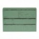 Custom Forms Personnel Wallet Green Pk50