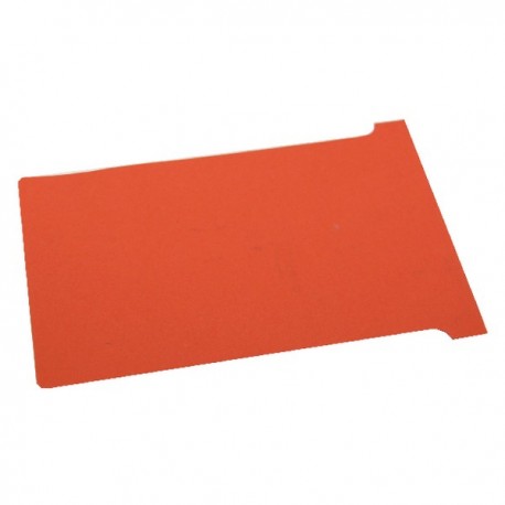 Nobo Red T-Card Size 2 Pk100