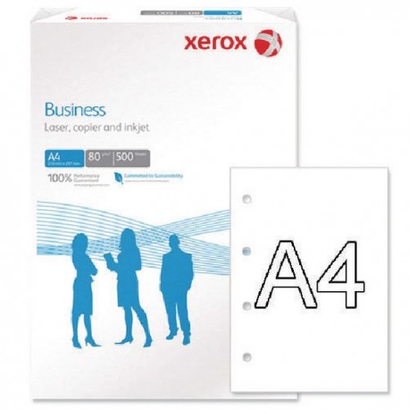 Xerox 4-Hole Punched A4 Paper 80gsm Ream