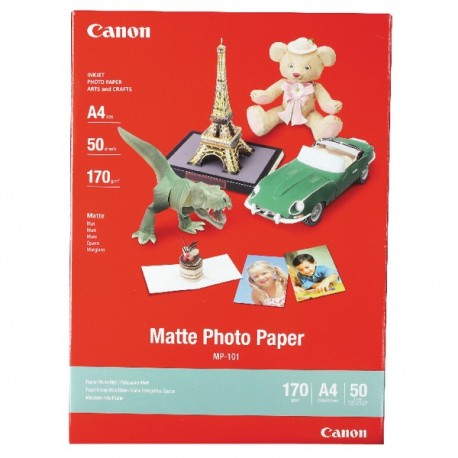 Canon A4 Matte MP-101 Photo Paper Pk50