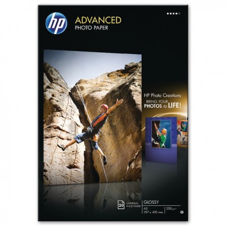 HP Advanced Glossy A3 Photo Paper Q8697A