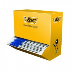 Bic Cristal Ballpoint Pen Med Blue Pk100