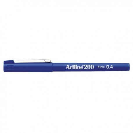 Artline 200 Fineliner Pen Blue Pk12
