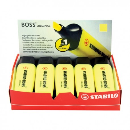 Stabilo Boss Highlighter Yellow 70/24/10